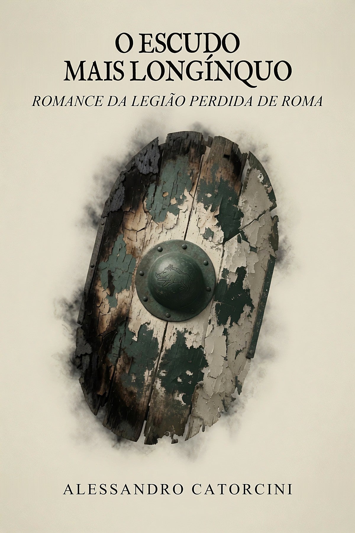 O escudo mais longínquo, capa do livro