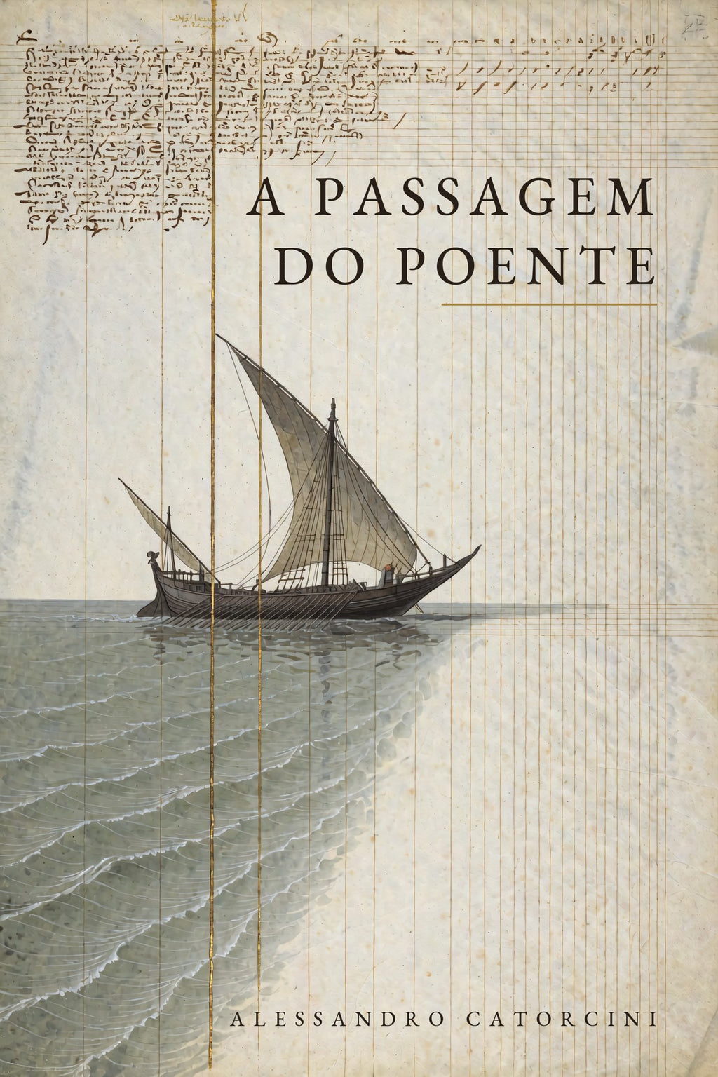 A passagem do poente, capa do livro