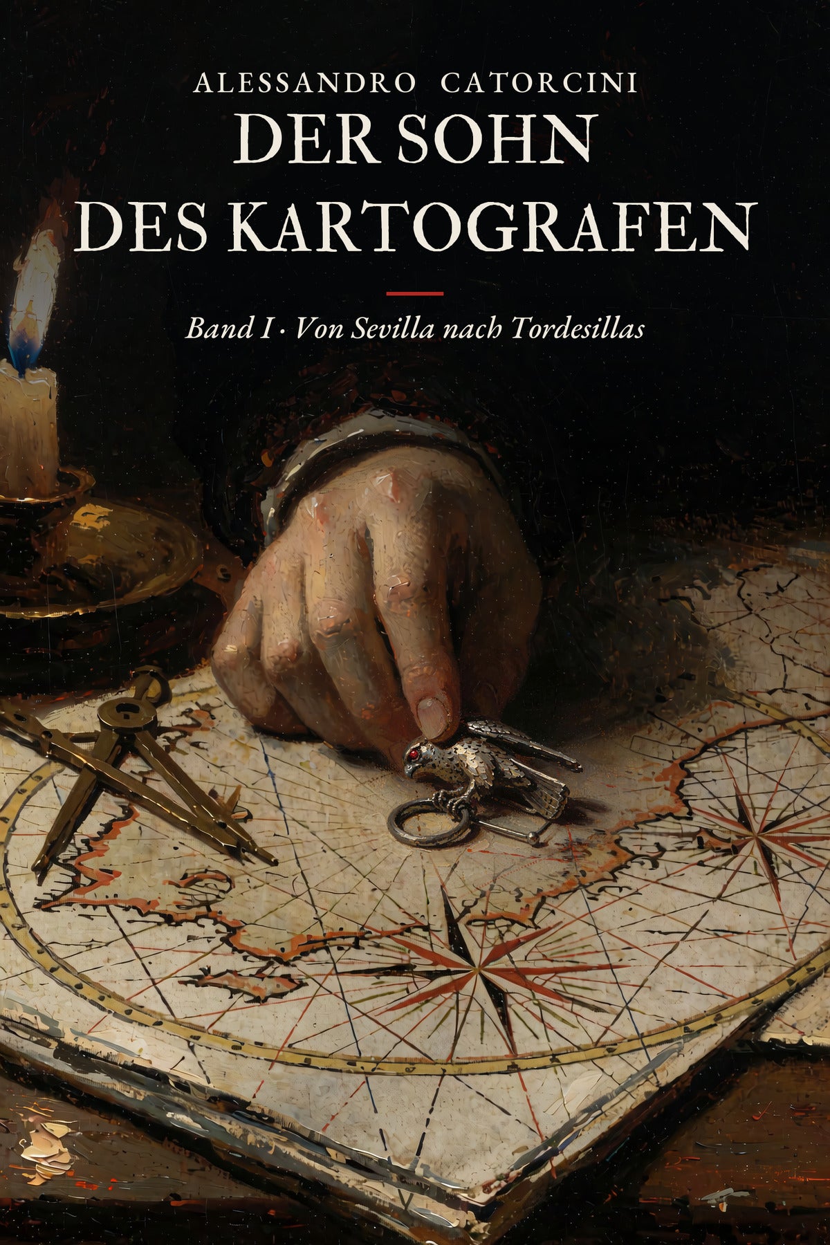 Der Sohn des Kartografen, Band I, Umschlag des Taschenbuchs