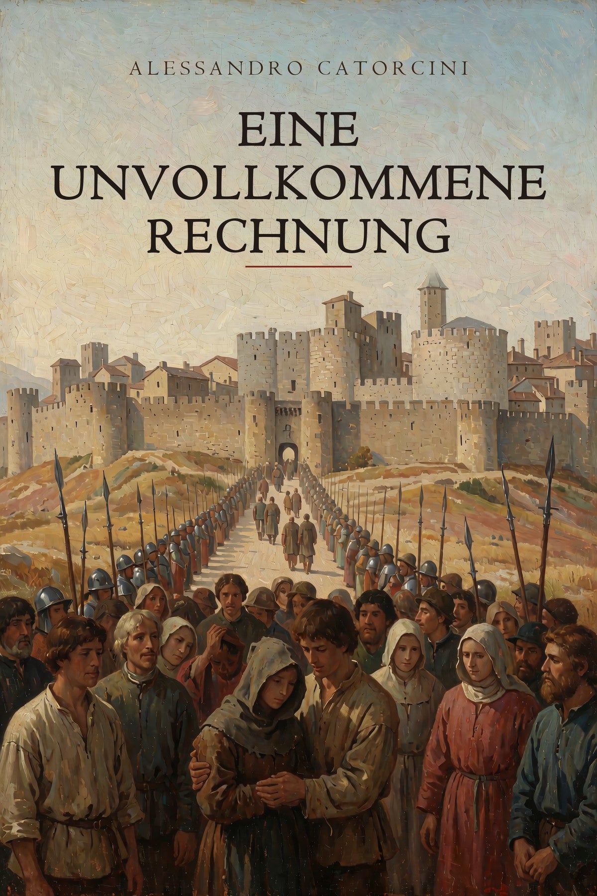 Eine unvollkommene Rechnung, Umschlag des Taschenbuchs
