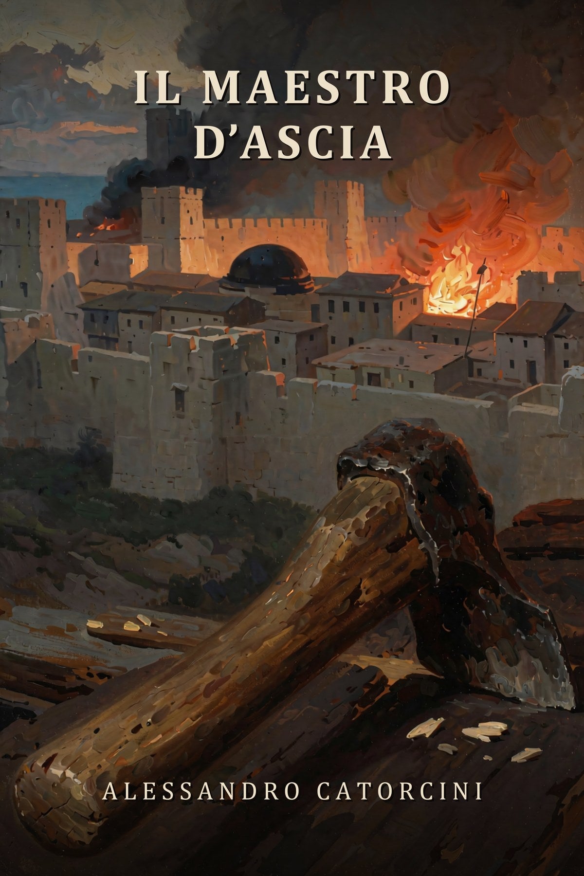 Il Maestro d’Ascia, copertina