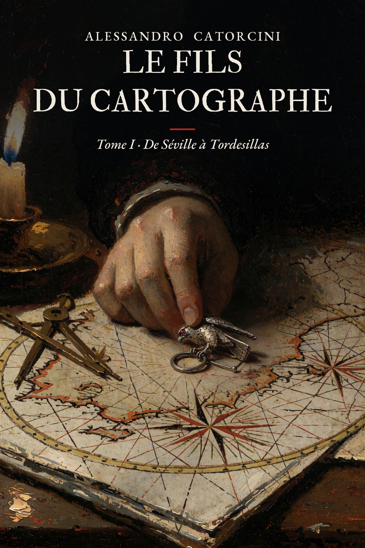 Le Fils du cartographe, Tome I, couverture du livre broché